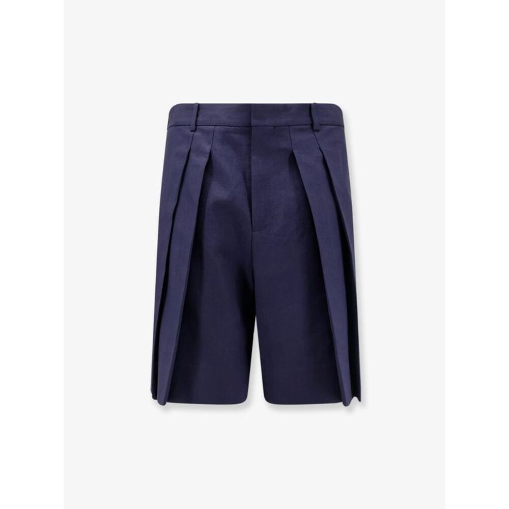 Loewe Men Paula's Ibiza Linen And Cotton Bermuda Shorts